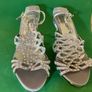 Woman shoes Silver High Heel Image 3
