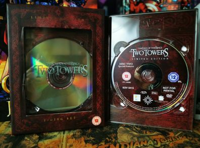 The Lord of the Rings: The Two Towers ! Limited Edition ! 2-Disc Set ! DVD ! 2007 ! J.R.R. Tolkien !