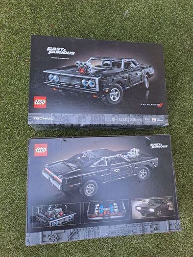 2x LEGO Technic 42231 Fast and Furious Dodge Charger R/T