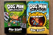 Bundle of 2 Dav Pilkey Dog Man Graphic Novels