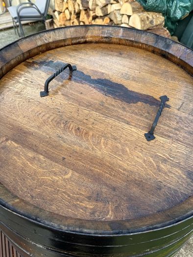 Ice Bath / Cold Plunge Whiskey Barrel