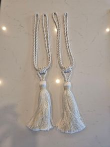 Curtain tie backs