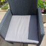 Garden Rattan set. 2 Seater Sofa, 2 Armchairs, 2 Planters, Coffee Table.table Image 8