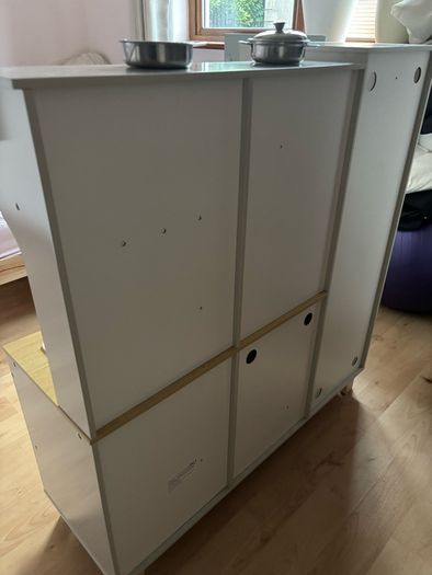 wooden play kitchen