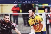 2015 Roscommon v Galway - GAA Allianz Football League Programme