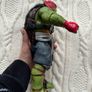 Playmate Teenage Mutant Ninja Turtles Out of the Shadows 11" Raphael Figure 2015 Right hand is too loose Used Please look at the pictures Image 9