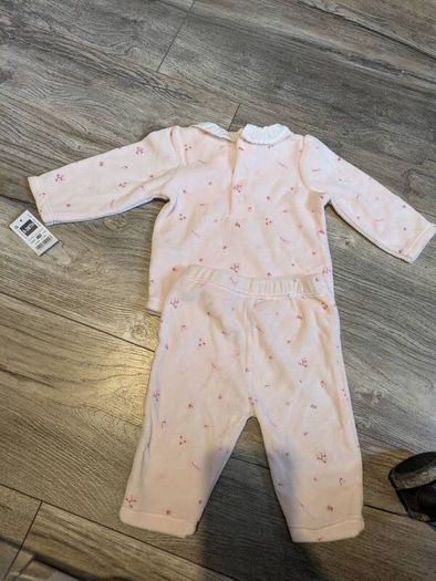 0-3m pink two piece set