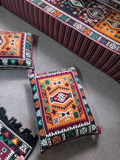 L shaped sofa set