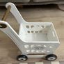 Wooden Shopping Trolley Image 2