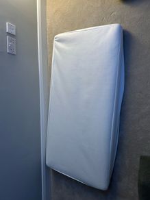 Cot matress and protector