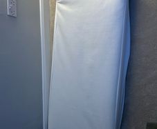 Cot matress and protector