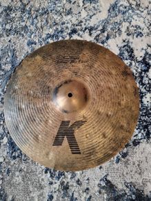 Zildjian K Custom Special Dry Crash Cymbal Cracked Damaged Broken 16"