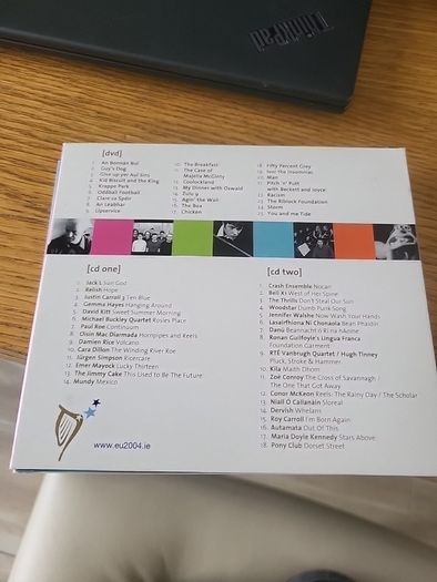 A collection of contemporary irish music n film