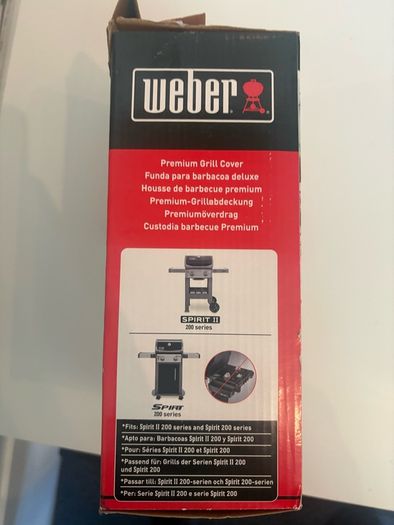 Weber New BBQ cover