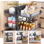 2 Tier Blind Corner Cabinet storage Image 4