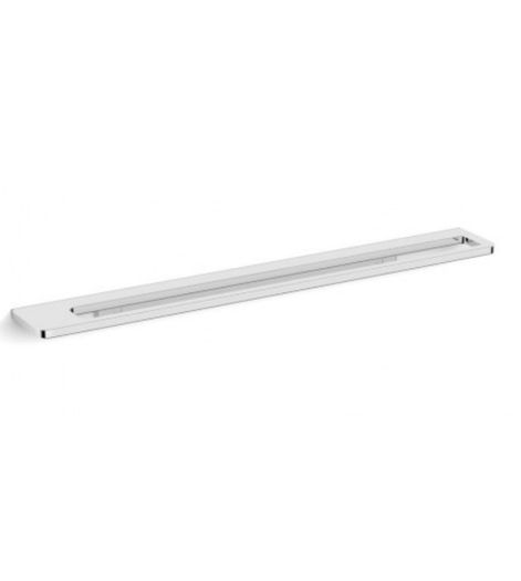 Modern polished Chrome Solid Brass wall mounted towel rack