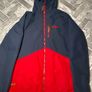No Fear Mens Hooded Jacket Size Medium/Small Red/Navy Image 2