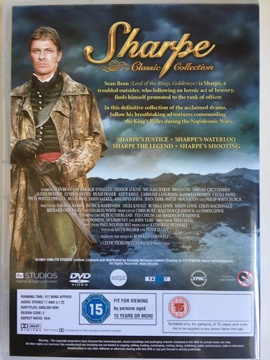 Sharpe [Classic Collection Boxset 1993-1997] Sean Bean [DVD TV Boxsets]