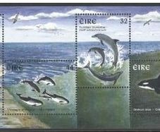 1997 Ireland Marine Mammals Commemorative Stamps Miniature Sheet Mint Never Hinged (MNH)