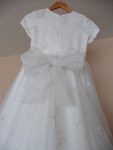 communion dress and accessories