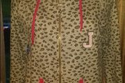 Josef Vintage Laundry grey leopard print ladies hoodie size UK14/16 EU42/44 Postage included