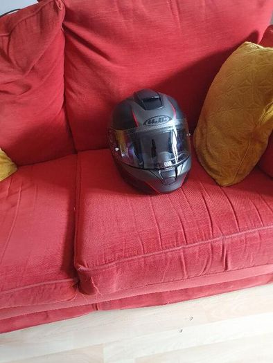 Brand New HJC RPHA Max Evo Modular Helmet (Size Large) + REV'IT! Gloves