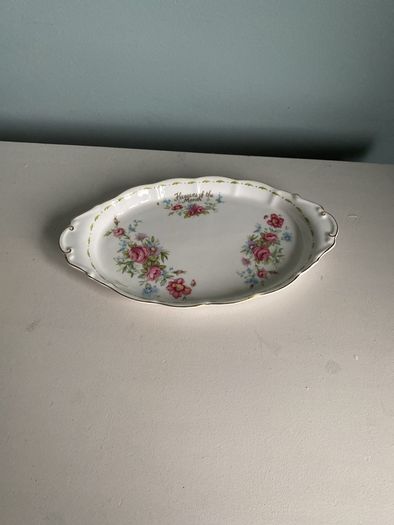 Reduced Royal Albert Flowers of the month dish