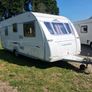 Fleetwood 6 berth caravan with fixed bunk beds Image 4