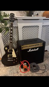 Epiphone Les Paul Standard& Marshall 50W Amp Setup