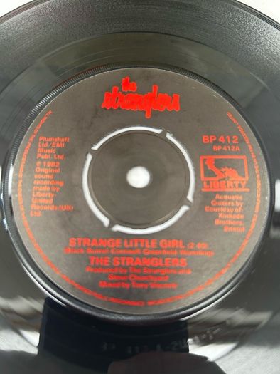 The Stranglers Strange Little Girl 7 inch UK PROMO