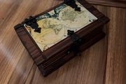 Vintage Wooden Book Box