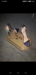 Chi Chi London Navy heels