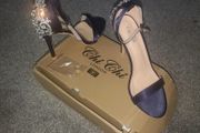 Chi Chi London Navy heels