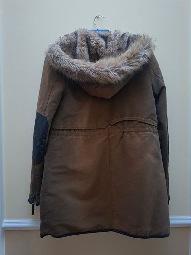 Zara Faux Fur lined Winter Parka