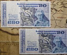 20 Pound B Series 24/02/81 Irish Notes (Sold Individually)