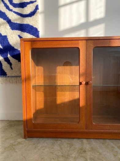 Vintage G Plan Teak Mid Century Display Cabinet