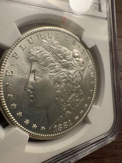 USA 1881 S Morgan Dollar MS64