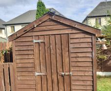 Garden Shed 6 foot w x 8 foot L and 7 foot high