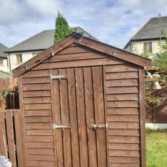 Garden Shed 6 foot w x 8 foot L and 7 foot high