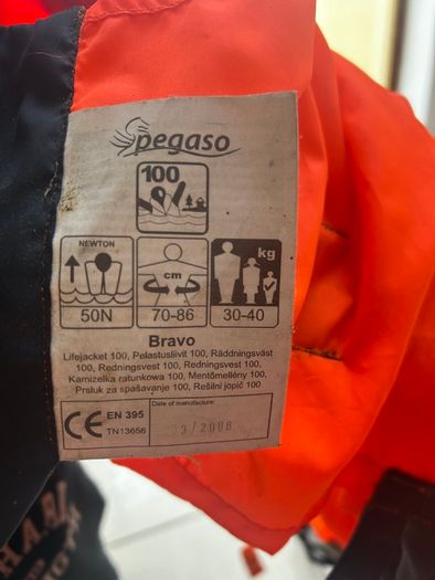 Boat life jacket