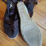 Size 5 Brown Wedge Espidrilles Image 3