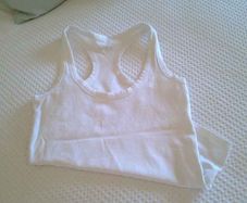 Savida White Vest Top