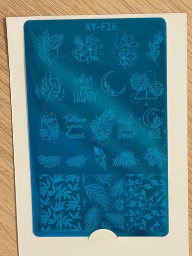nail stamping plate