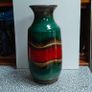 Stunning mid century West German large  Dumler & Breiden Fat Lava Vase Image 2