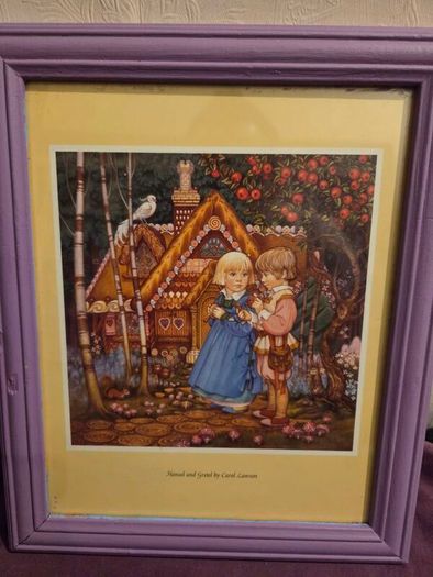 Hansel and Gretel by Carol Lawson Framed