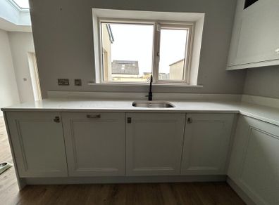 Kitchen units with Quartz