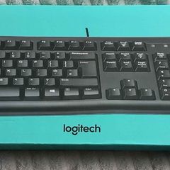 Logitech Black MK120 Wired Keyboard and Mouse Set