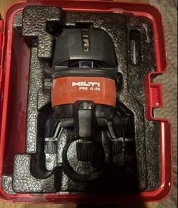 Hilti PM 4-M 360-Degree Multi-Line Laser (Includes Carry Case)