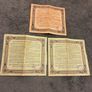 Russian Empire 1914 50 and 100 Ruble State Treasury Notes Image 2