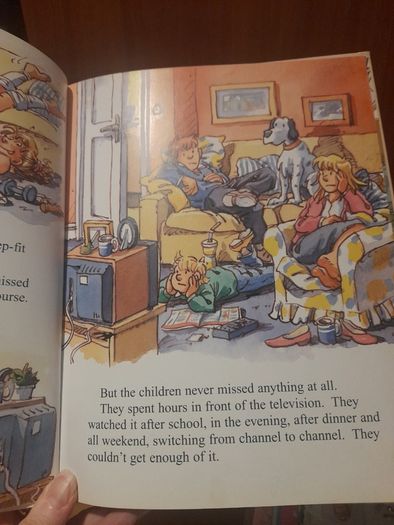 No More Television Children's book